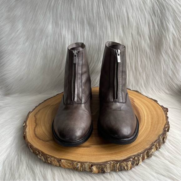 Frye Gray Ankle Boots - Picture 4 of 12